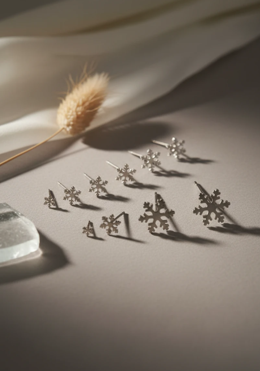  گوشواره میخی استیل 