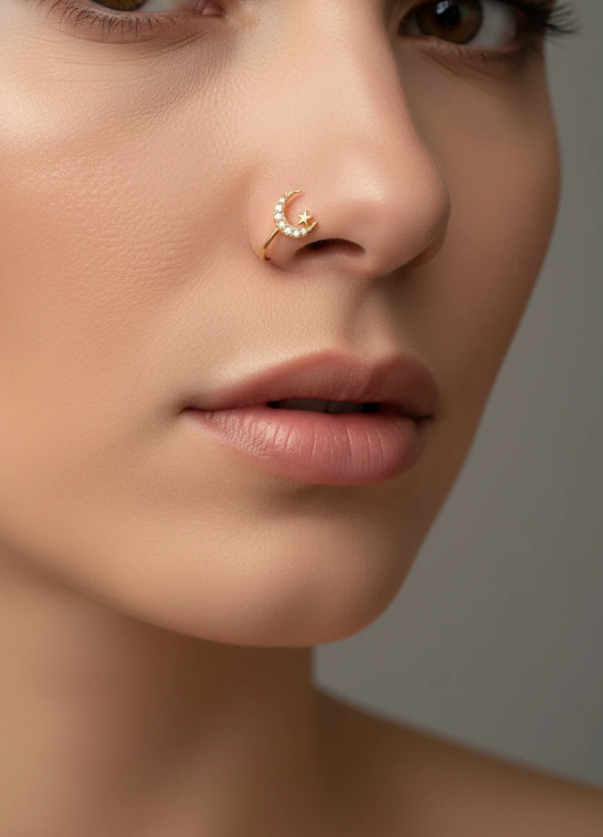 پیرسینگ فیک بینی